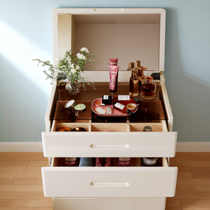 Eco-Friendly Solid Wood Vanity Table - Compact Dressing Table - Mr Nanyang