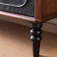 Load image into Gallery viewer, French Retro Chest of Drawers Singapore – 4-Drawer Solid Wood Bedroom Dresser