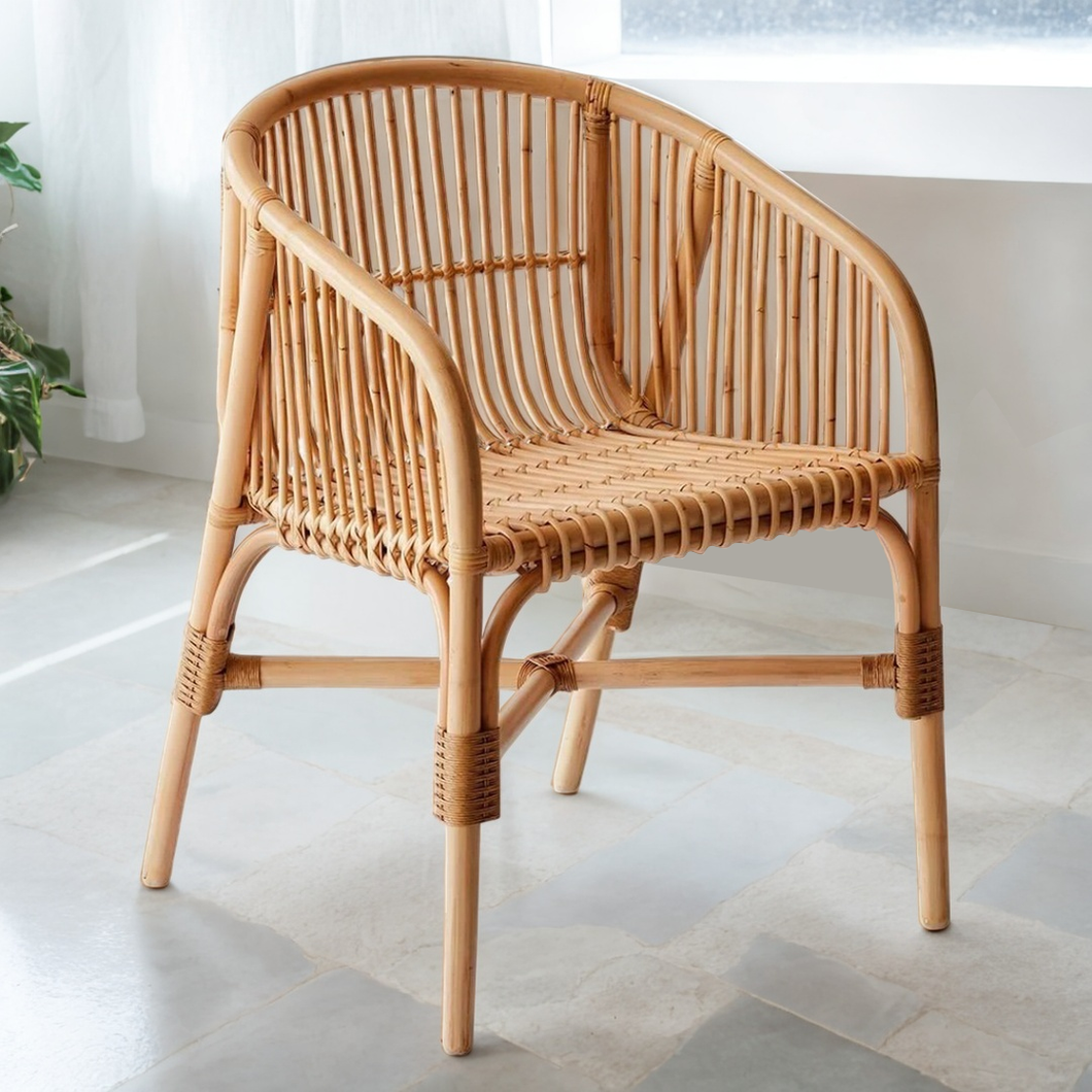 Lombok Rattan Dining Armchair - Mr Nanyang