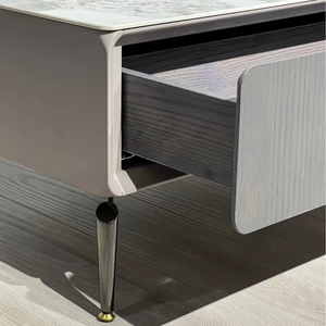 Stylish Sintered Stone Coffee Table Cabinet - Mr Nanyang