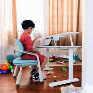 Adjustable Study Table Set for Kids - Mr Nanyang