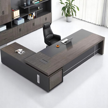 Load image into Gallery viewer, Modern Edge Executive L-Desk - Mr Nanyang