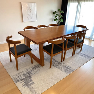 Retro Solid Wood Table - Mr Nanyang