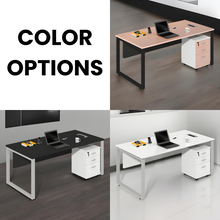 Load image into Gallery viewer, Compact Study Table with Drawer Pedestal - Mr Nanyang