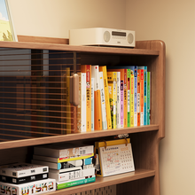 Load image into Gallery viewer, Solid Wood Study Table with Bookshelf and Pegboard Organizer Singapore