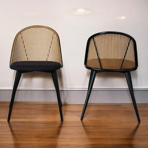 Lizzy Rattan Fusion Dining Chair - Mr Nanyang