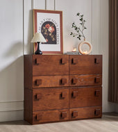 Carmen Modular Sideboard – Stackable Solid Wood Storage Cabinet