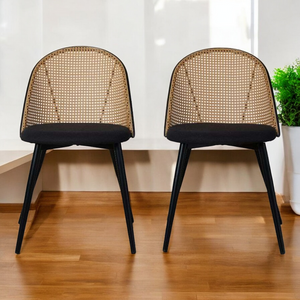 Lizzy Rattan Fusion Dining Chair - Mr Nanyang