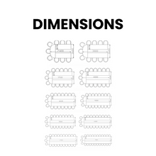 Load image into Gallery viewer, Executive U-Shaped Conference Table - Modern Boardroom Table - Mr Nanyang