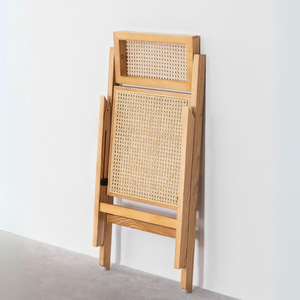 Dallas Solid TeakRattan Dining Chair - Mr Nanyang