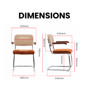 ModCraft Cantilever Desk Chair - Mr Nanyang