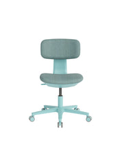 Load image into Gallery viewer, Sage Teal green SwivelSmart 3.0 armless study chair, height-adjustable