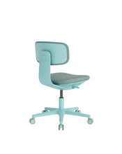 Load image into Gallery viewer, Sage Teal green SwivelSmart 3.0 armless study chair on a white background