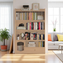 Load image into Gallery viewer, Modular Wood Bookshelf - 3-Piece Glass Door System - Mr Nanyang