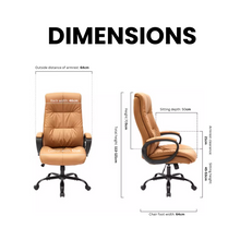 Load image into Gallery viewer, Carmello Executive High-Back Office Chair - Mr Nanyang