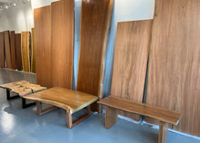 Load image into Gallery viewer, Solid Wood Dining Table with Live Edge