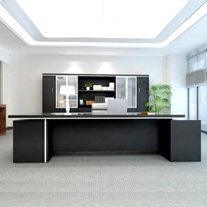 Executive Elegance Office L-Shaped Desk - Mr Nanyang