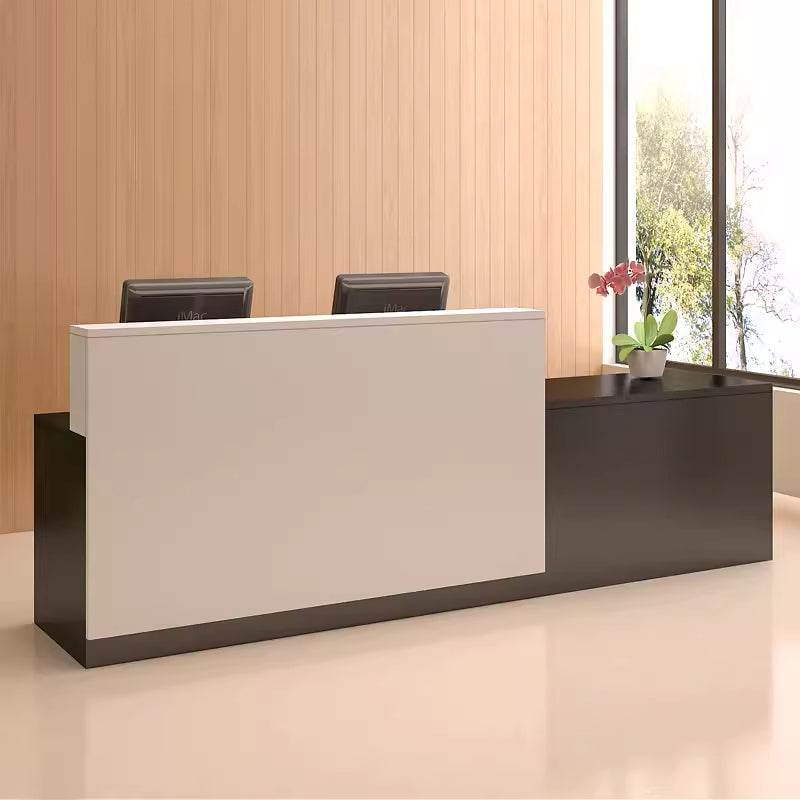 LuxeLobby Reception Front Desk - LLR3: 2000*600*1100 - Mr Nanyang