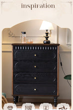 Load image into Gallery viewer, French Retro Chest of Drawers Singapore – 4-Drawer Solid Wood Bedroom Dresser