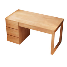 Load image into Gallery viewer, Modern Solid Wood StudyTable with 3-Drawer