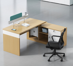 Flexiform L-Shape Office Desk System - Mr Nanyang