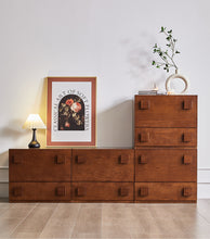 Load image into Gallery viewer, Carmen Modular Sideboard – Stackable Solid Wood Storage Cabinet