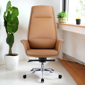 Tarva PU Leather Office Chair - Mr Nanyang