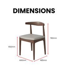 Load image into Gallery viewer, Solid Wood Dining-Study Chair