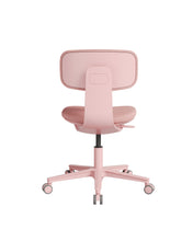 Load image into Gallery viewer, Blush Rose pink SwivelSmart 3.0 armless study chair on a white background