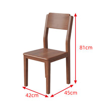 Load image into Gallery viewer, Nordic Minimalist Solid Wood Dining Chair