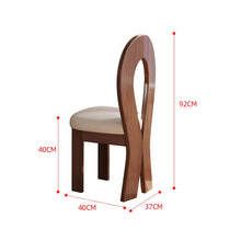 Load image into Gallery viewer, Premium Solid Wood Vanity Stool