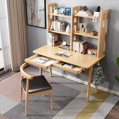 Simple Desk with Shelf Study Table - Mr Nanyang
