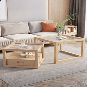 Solid Wood Coffee Table Side Table - Mr Nanyang