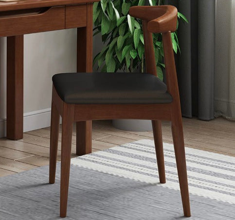 Solid Wood Dining Chair Study Chair - Mr Nanyang