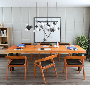 Solid Wood Dining Table Conference Table - Mr Nanyang
