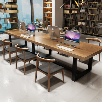 Solid Wood Dining Table Conference Table - Mr Nanyang