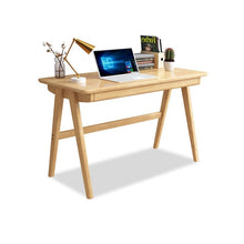 Load image into Gallery viewer, Simple Solid Wood Desk Minimalist Style - Mr Nanyang