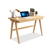 Load image into Gallery viewer, Simple Solid Wood Desk Minimalist Style - Mr Nanyang