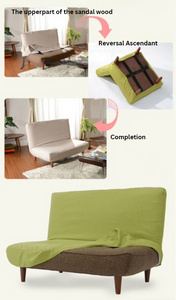 ZenLounge Elegant Reclining Sofa - Mr Nanyang