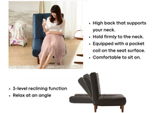 Load image into Gallery viewer, ZenLounge Elegant Reclining Sofa - Mr Nanyang