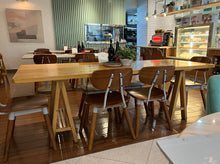 Load image into Gallery viewer, Solid Wood Dining Table with Footrest - Mr Nanyang