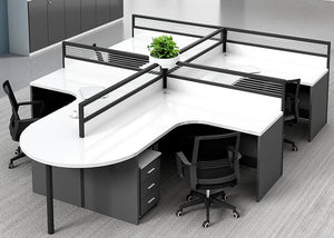 Sleek Office Desk Sets or Workstations - Mr Nanyang