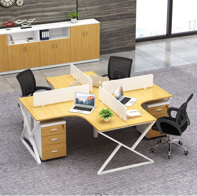 CrossLink Desk Set or Workstations - COS 6- 6 Seats (Cabinet) - Mr Nanyang
