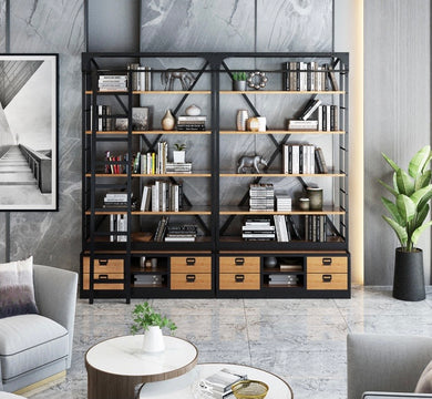 Solid Wood Bookshelf or Shelving - Mr Nanyang