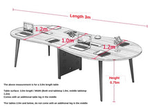 Load image into Gallery viewer, Peanut Conference Table or Meeting Table - Mr Nanyang