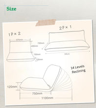 Load image into Gallery viewer, ZenRecline Tatami Lounger Sofa - Mr Nanyang